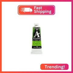 Grumbacher Academy Oil Paint, 37ml/1.25 Ounce, Thalo Yellow Green (T210)
