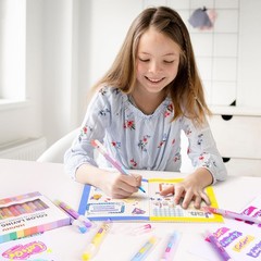 Color Layering Double Sided Markers,16pcs 32Colors Dual Tip Magic Markers,Bro…