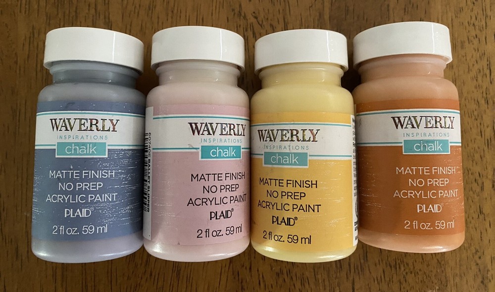 New Waverly Inspirations Chalk 4-2 OZ- Lavender, Ballet Slipper, Maize, Pumpkin