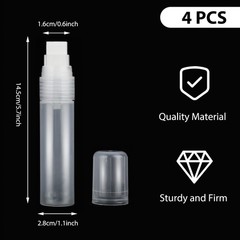 4 Pcs Refillable Paint Pens Empty Graffiti Markers Empty Paint Daubers Bottle…
