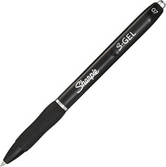 S-Gel 36 Count Black Gel Pens – No Smear, Medium Point 0.7mm for Vibrant Writing