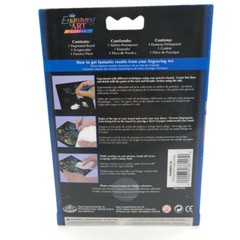 Engraving Art Rainbow Tropical Fish 101 Kit 5″ x 7″ New Unopened Free Shipping