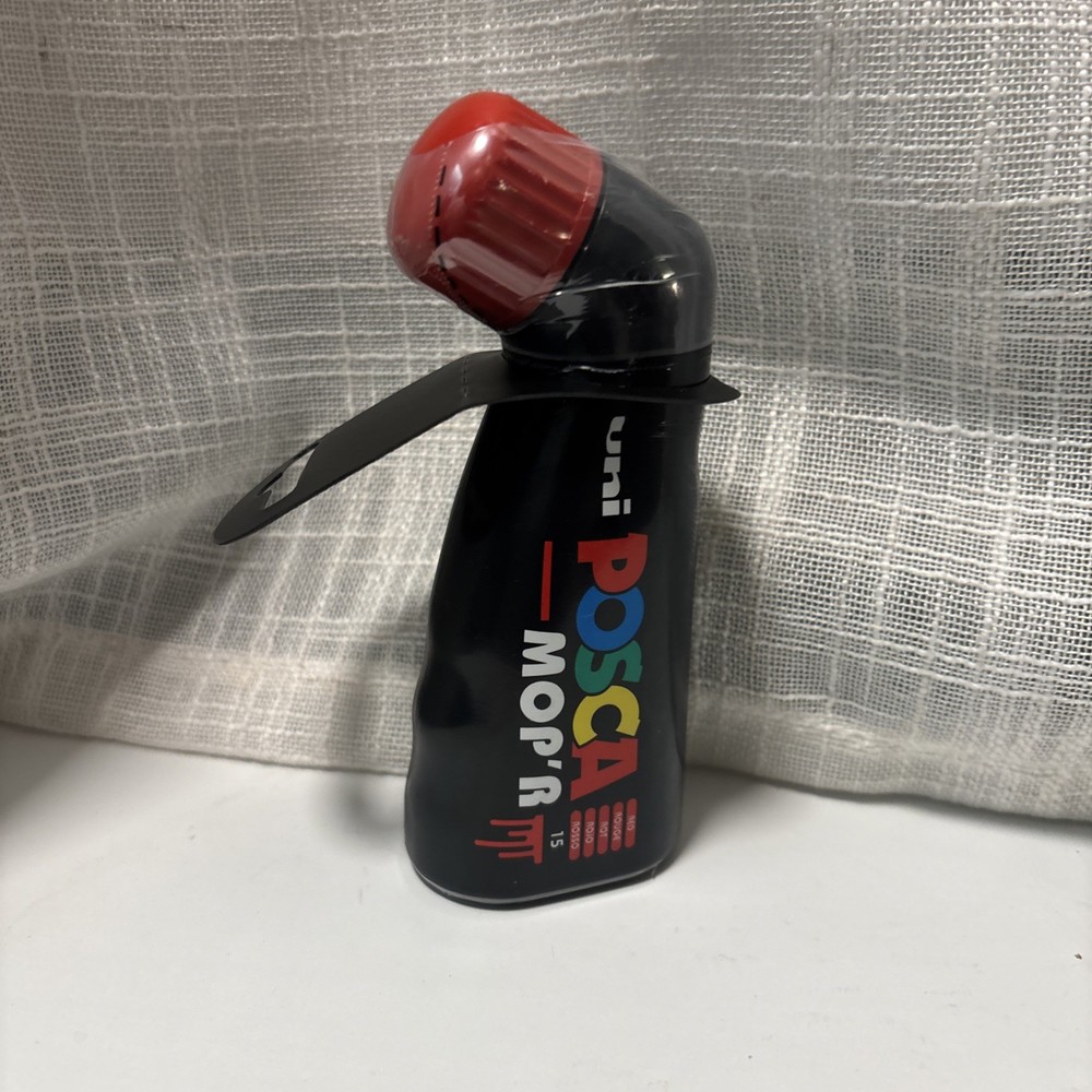 Uni Posca Mop’r Paint Markers -Red ~ New