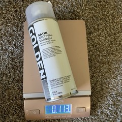 Golden Satin Archival Varnish Removable Mineral Spirit Acrylic Varnish Spray