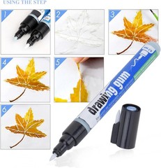 1PCS Drawing Gum, Clean Special Head Masking Fluid Marker Pen for Art