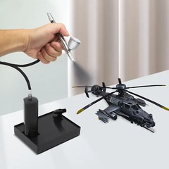Black Portable Air brush Kit Airbrush Kit with Compressor Airbrush Gun Kit