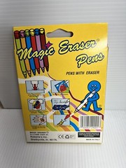 Magic Color Eraser & 3-D Pens Set – Vintage – Brand New In Original Packaging