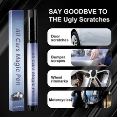 Magic Car Scratch Removal Pen 2PCS White All Cars Fix Magic Pen 25ml