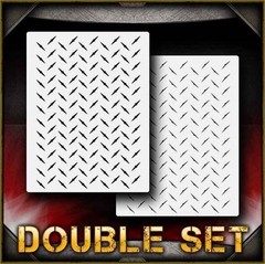 Diamond Plate 3 Airbrush Stencil Template Airsick