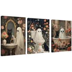 Mrnsiet 3 Pack Ghost Paint by 16×12 inches, MT21437+MT21439+MT21440-US