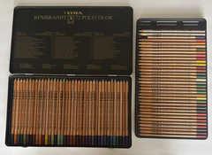 Lyra Rembrandt Set 72 Polycolor Pencils Assorted Colors in Box Artist Supplies
