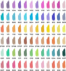 Retractable Glitter Gel Pens,72 Colors Large Capacity Multicolor Glitter Metalli