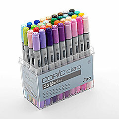 COPIC Ciao Markers Set 12~72 Colors 9 variations To make manga anime