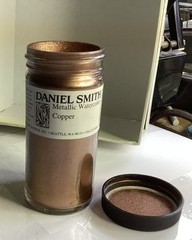 Daniel Smith Metallic Watercolor Copper Powder 4Oz Bottle, New Old Stock