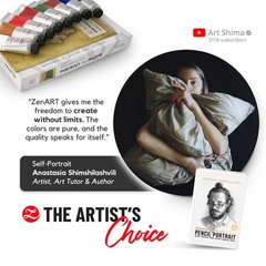 Portrait Palette by ZenART – Old Masters’ colors – Professional Oil Paint Set…