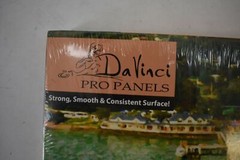 DaVinci Wood Panel Pro Medium Textured Gesso Panel Paint 8″ X 10″ 3/4″ Thickness