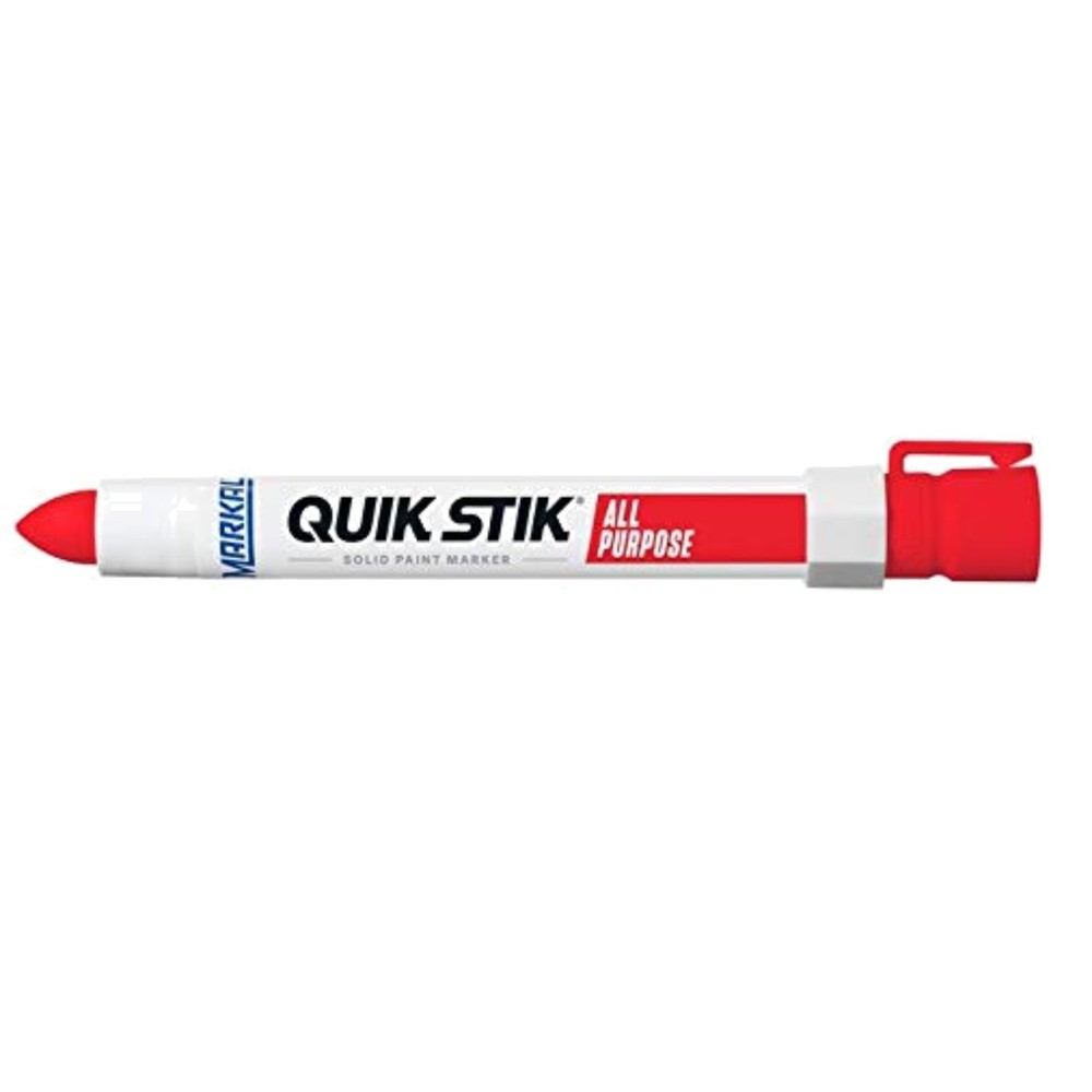 Red Solid Paint Marker, Long-Lasting, 12-Pack