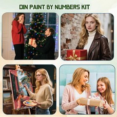 Paint by Numbers Kit for Adults Beginner, Landscape Adult Paint by Number Kits..