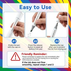 24 Pack Dual Tip Leather Dye Marker Pen Leather Touch up Pen Leather Marking Pen