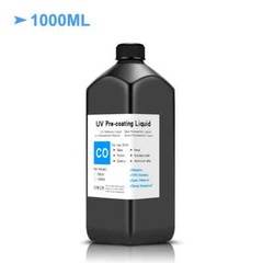 1000ML No Odor UV Coating For Glass Wood Metal Crystal Leather Ceramic PVC