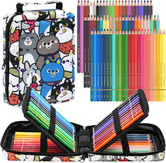 75 Pack Art Drawing Supplies Set with 72 Color Colored Pencils Kit, Eraser