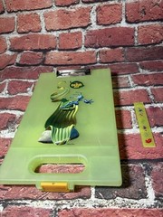 Vtg Disney Pixar A Bug’s Life Clipcase Art Clip Board Storage Case And Ruler