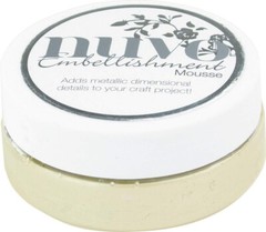 NUVO EMBELLISHMENT MOUSSE COLLECTION- 3 COLORS -MOTHER OF PEARL -PLATINUM -GOLD