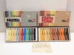 2 Weber Costello Alphacolor Squares! 12 Pastels 105-007 & 12 Earth Tones 145-011