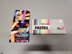 Vintage Alphacolor Weber Costello Square Pastels & SM1 Square Artist Pastels Lot