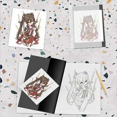 200 Sheets Carbon Paper Black Graphite Paper Transfer Tracing Paper and 5 Pieces