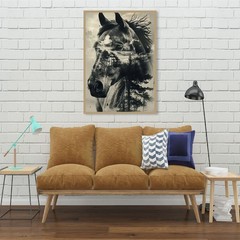 Horse Diamond Painting Kit Full Drill Wall Art Decoration Canvas Set DIY
