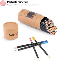 Lapices De Colores De 72 Colores Para Libros De Colorear Para Adultos, Soft …