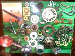 Steampunk Parts for Artists- 1 pound lot- assorted smalls @@LOOK@@-#GP51
