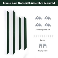 Folkor 1.5 Deep Frame For 18X24 Canvas Paintings Diy Metal Floating Frame For