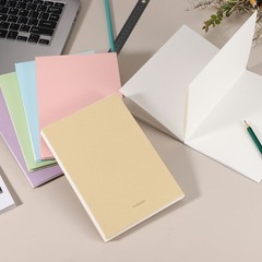 2Pcs 7.5×5.2″ Concertina Sketchbook Watercolor Notebook, White