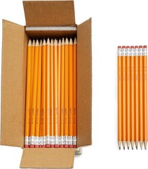 Amazon Basics Wood-Cased #2 Pencils, 1 Count (Pack of 150), Yellow