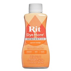 Rit DyeMore Liquid Dye, Apricot Orange 7 7 Fl Oz (Pack of 1),