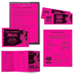 Neenah Astrobrights Color Paper, 8.5” x 24lb Colored Fireball Fuchsia