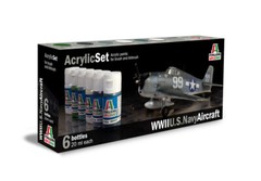 Acrylic Color Painting – Acrylic Colors Paint Set U.S. Navy Aircraft ITALERI