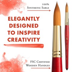 Heritage Paintbrush Size 24 Scarlet