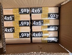New Box Of 12 Da Vinci Pro Panels 4x6x3/4″ Ultra Smooth Gesso Cradled Boards