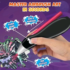Electric Airbrush Pen, Cordless Rechargeable Electric Airbrush Sprayer, Water…