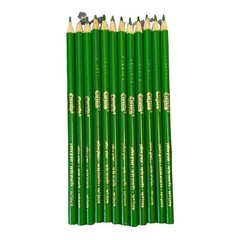 New Crayola Colored Pencils 12 Count Yellow Green