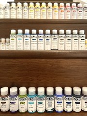 Golden Fluid Acrylic Paint Bundle #5 – Easel (63 Bottles)