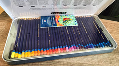 NEW Sealed Derwent Inktense 72 water soluble ink pencil tin set -Made in Britain