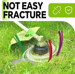 Weather Resistant 15 cm Red Ground Marking Whiskers for Driveway and Field Use