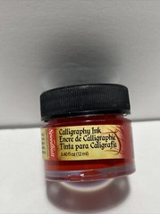 CALLIGRAPHY INK,SPEEDBALL ART PRODUCTS 3101 12ML ACRYL INK SCARL RED