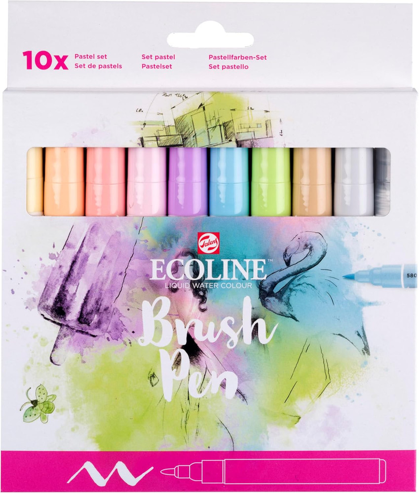 Royal Brush Pen Pastel Set of 10