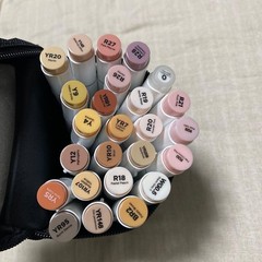 Ohuhu Art Marker Skin tone 24 colors Brush / Fine print