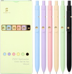 Colorful Gel Pens – 24Pcs Aesthetic Colors – School Supplies